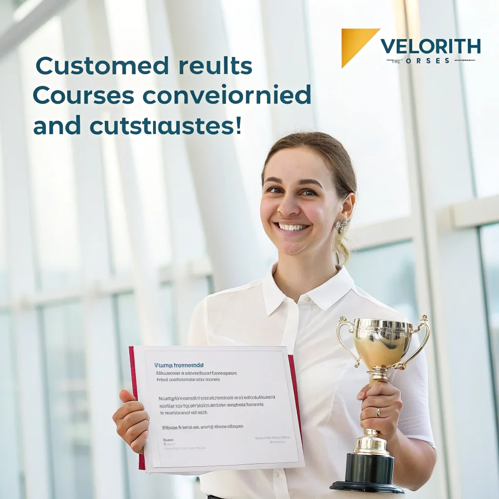 Satisfied customer showcasing their results from VELORITH courses